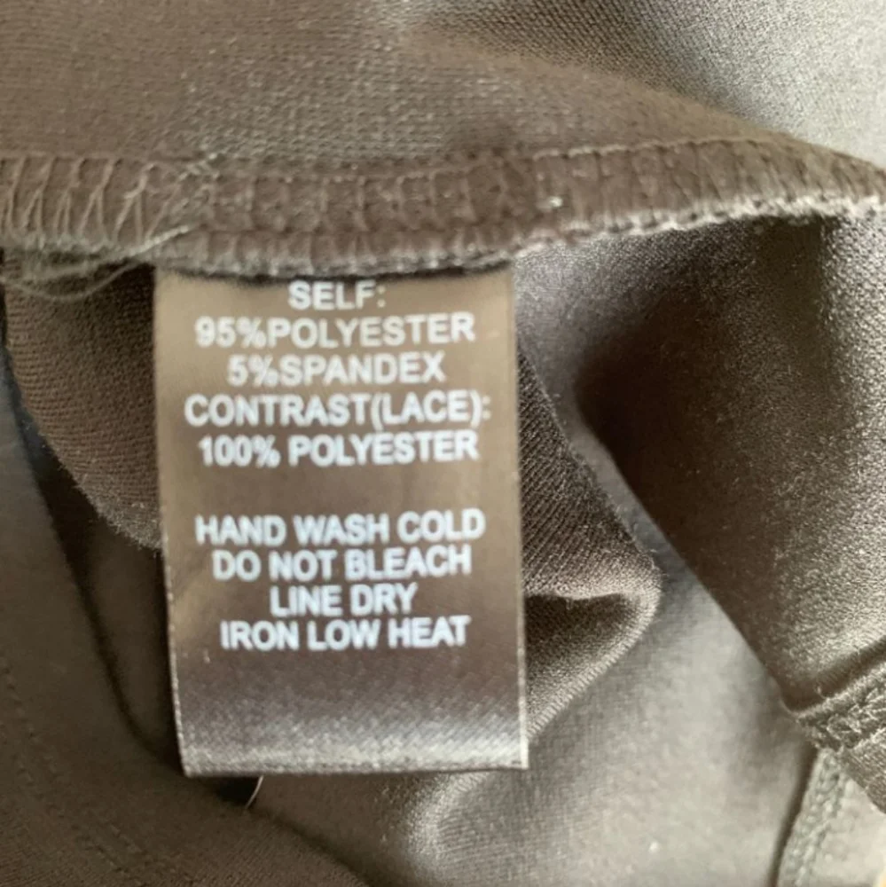 Lulu's Black Crochet Dress - Picture 9 of 11